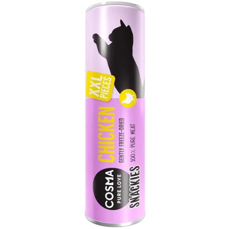 Cosma Snackies XXL -kokeilupakkaus, monta makua