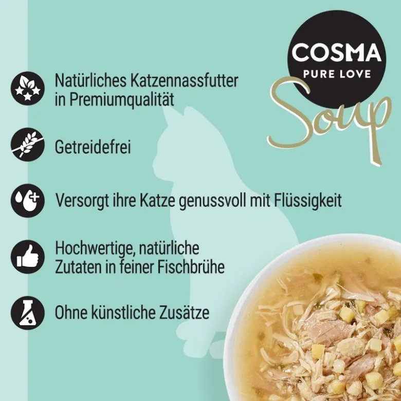 Cosma Soup -säästöpakkaus 12 x 100 g