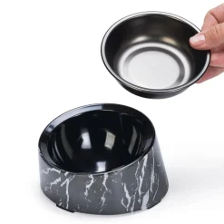 Designed by Lotte melamiininen kissakulho Vita, musta