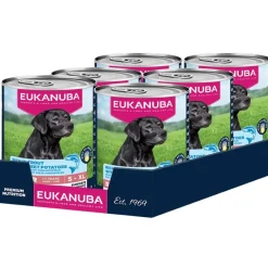Eukanuba Dog Wet Senior taimen & bataatti