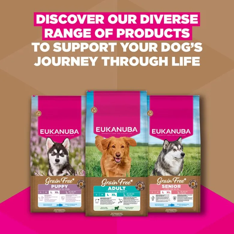 Eukanuba Grain Free Adult Large & Giant karitsa