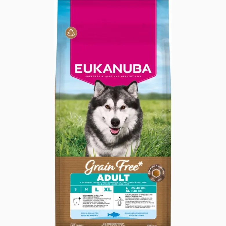 Eukanuba Grain Free Adult Large & Giant Breed merikala