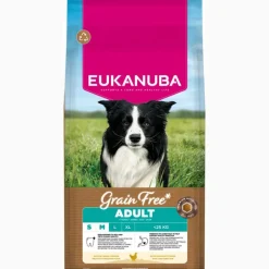 Eukanuba Grain Free Adult Small & Medium kana