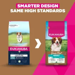 Eukanuba Grain Free Adult Small & Medium Breed karitsa