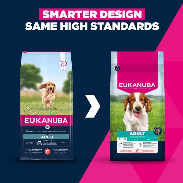 Eukanuba Premium Nutrition Adult Small & Medium Breed lohi