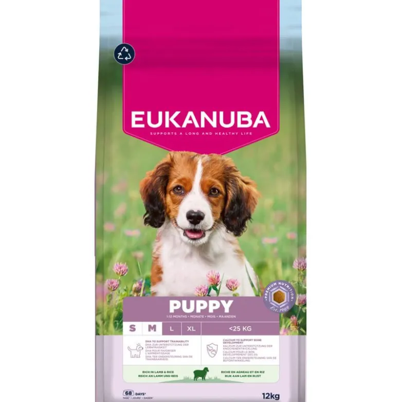 Eukanuba Premium Nutrition Puppy Small & Medium Breed karitsa & riisi