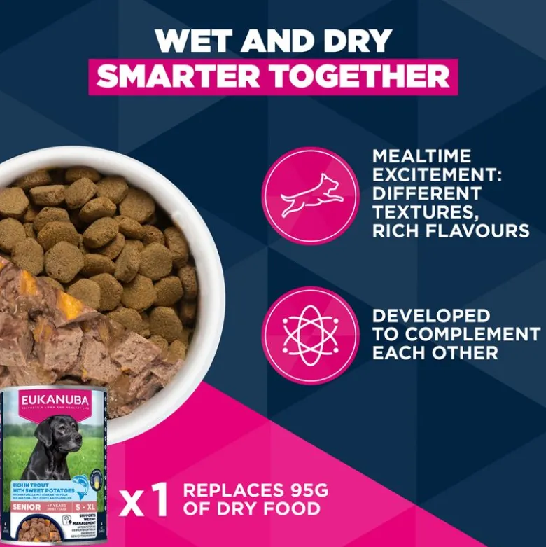 Eukanuba Premium Nutrition Senior Large & Giant Breed karitsa & riisi
