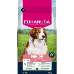 Eukanuba Premium Nutrition Senior Small & Medium Breed karitsa & riisi