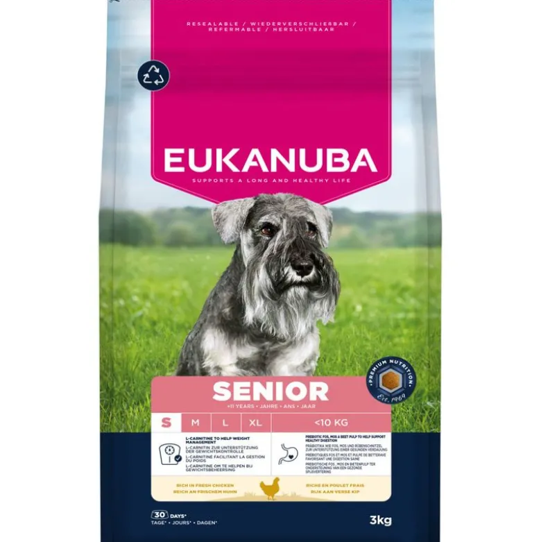 Eukanuba Premium Nutrition Senior Small Breed kana