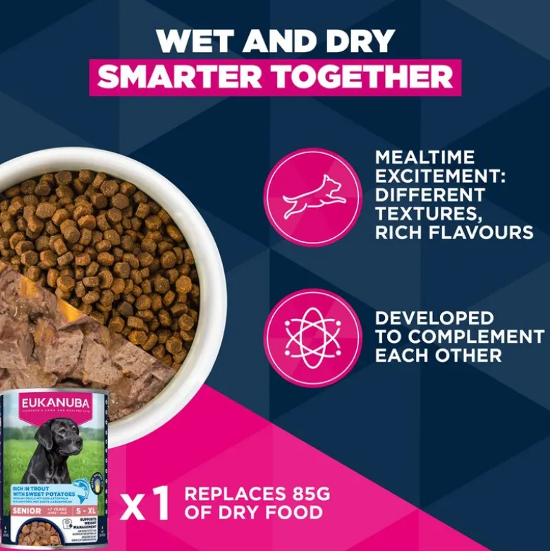 Eukanuba Premium Nutrition Senior Small Breed kana