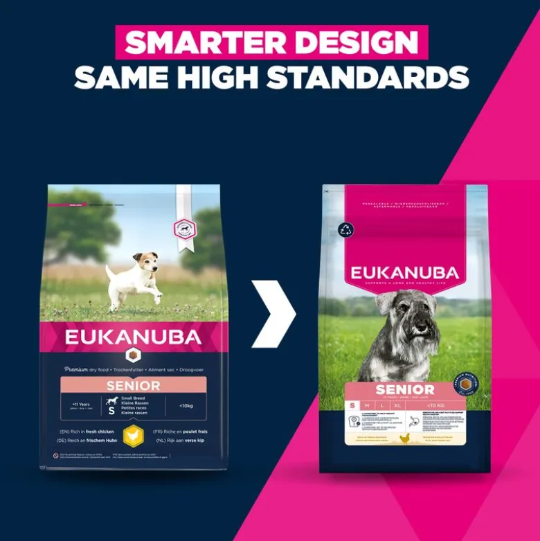 Eukanuba Premium Nutrition Senior Small Breed kana