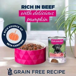 Eukanuba Puppy Rich in Beef with Pumpkin