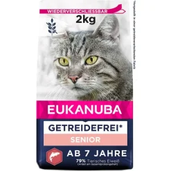 Eukanuba Senior Grain Free runsaasti lohta