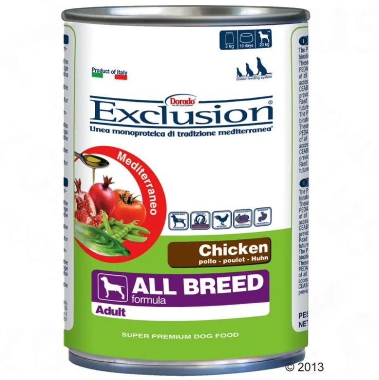 Exclusion Mediterraneo Adult 1 x 400 g
