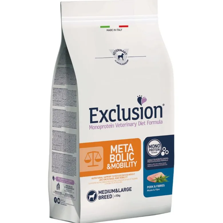 Exclusion Metabolic & Mobility Pork & Fibre Medium/Large