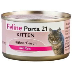 Feline Porta 21 Kitten, kana & riisi