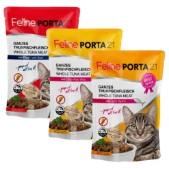 Feline Porta 21 -kokeilupakkaus 6 x 100 g, monta makua