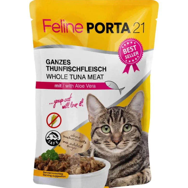 Feline Porta 21 Pouches -säästöpakkaus 24 x 100 g