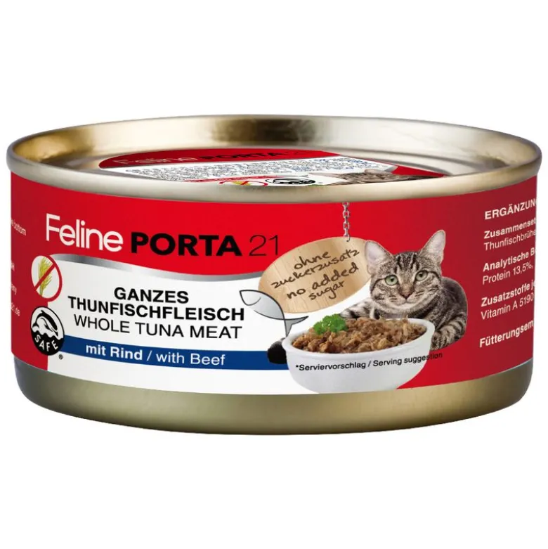 Feline Porta 21 -säästöpakkaus 48 x 156 g