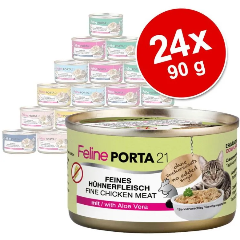 Feline Porta 21 -säästöpakkaus 24 x 90 g
