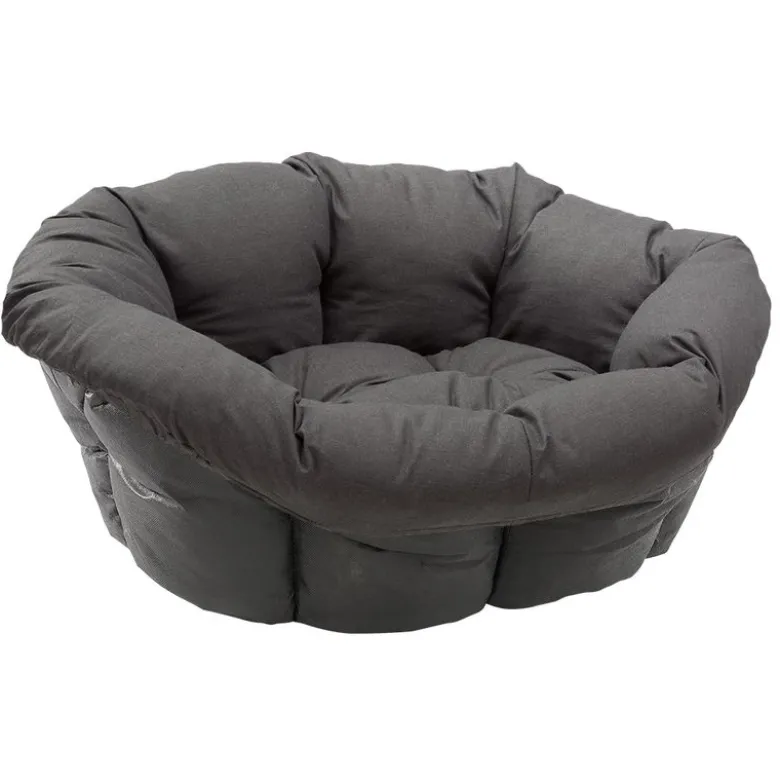 Ferplast Siesta Deluxe -lemmikinkori + Sofà Anthracite -päällinen