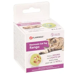 Flamingo LED leikkipallo Rango kissoille