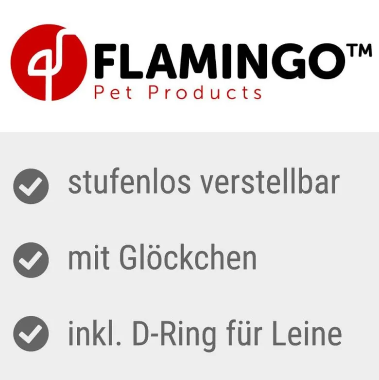 Flamingo Ziggi -kaulapanta kissalle kukka