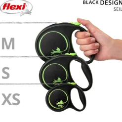flexi Black Design kelatalutin vihreä, 5 m