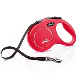 flexi New Classic -nauhatalutin punainen, 5 m