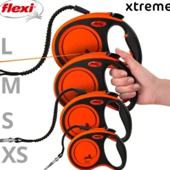 flexi Xtreme kelatalutin oranssi, 3 m