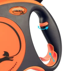 flexi Xtreme -nauhatalutin oranssi, 5 m