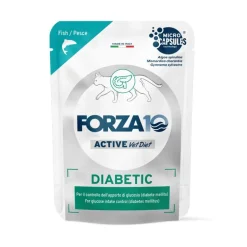 Forza 10 Diabetic Active Vet Diet kissoille 12 x 80 g