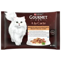 Gourmet A La Carte -monipakkaus 4 x 85 g