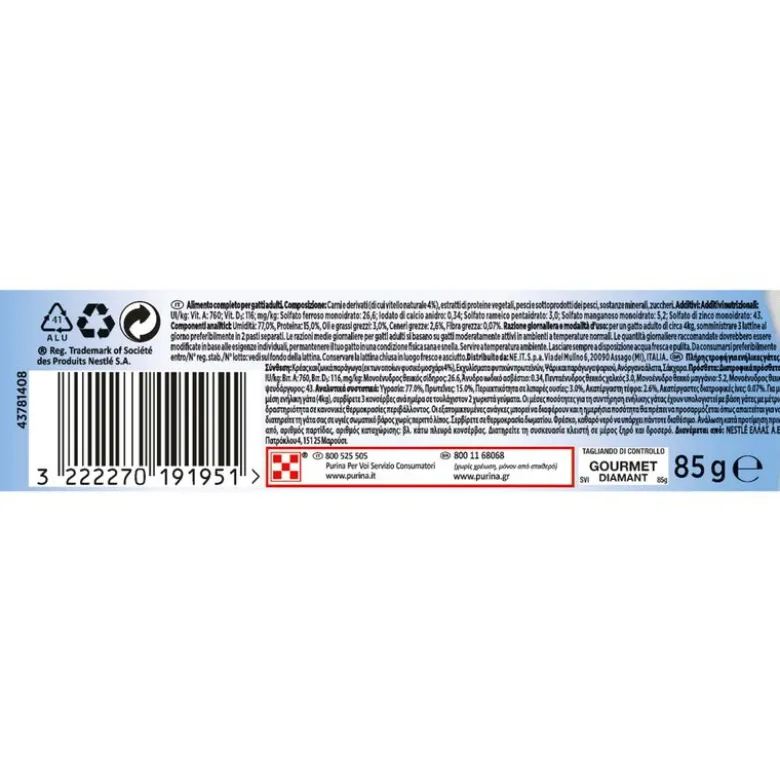 Gourmet Diamant 24 x 85 g
