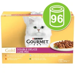 Gourmet Gold Duo Delice -jumbopakkaus 96 x 85 g