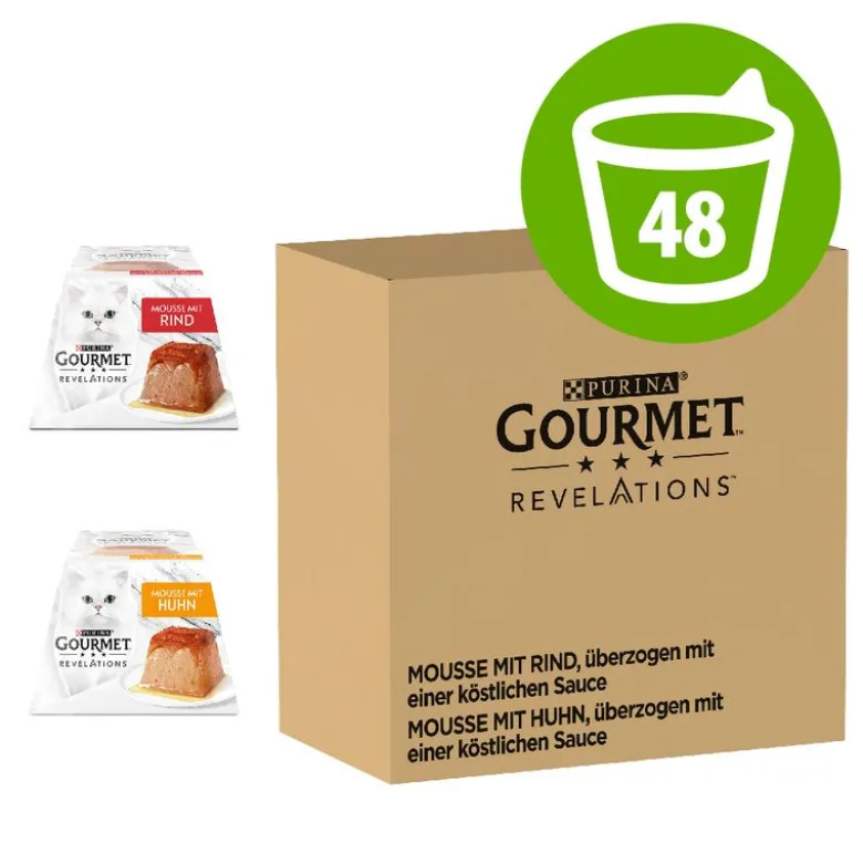 Gourmet Revelations Mousse -säästöpakkaus 48 x 57 g