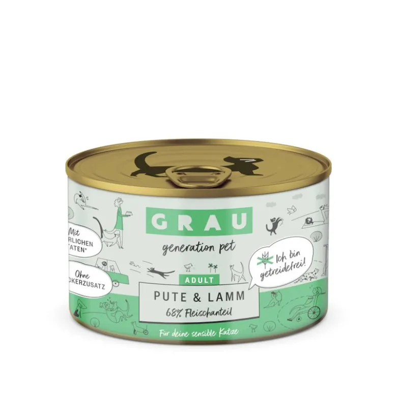 Grau Adult, viljaton 6 x 200 g