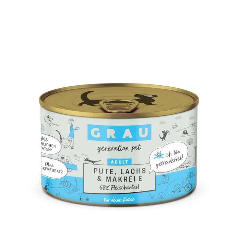 Grau Adult, viljaton 6 x 200 g
