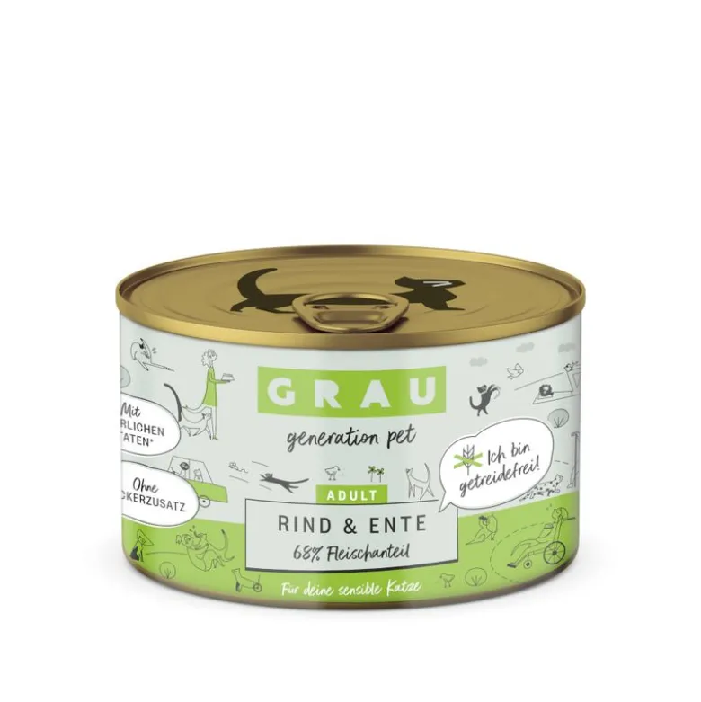 Grau Adult, viljaton 6 x 200 g