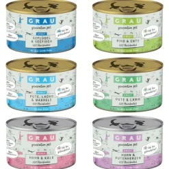 Grau Adult, viljaton 6 x 200 g