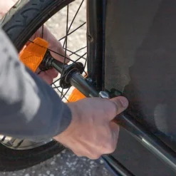 HAFENBANDE Cabby S -polkupyörän peräkärry sis. kaksi kiinnitysosaa