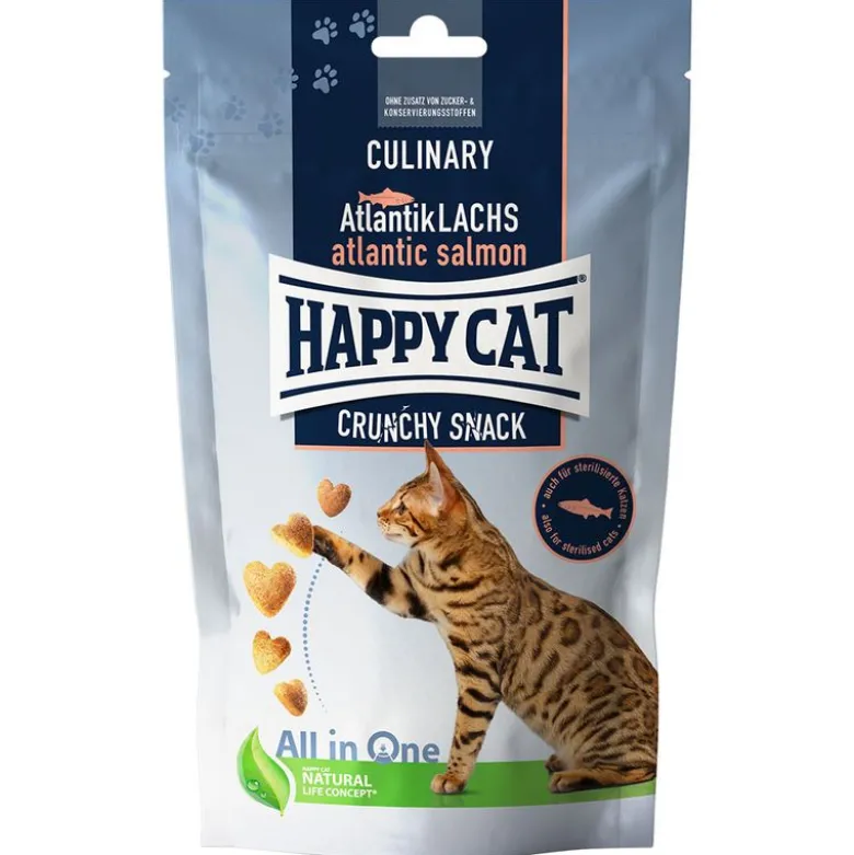 Happy Cat Culinary Crunchy Snack Atlantin lohi