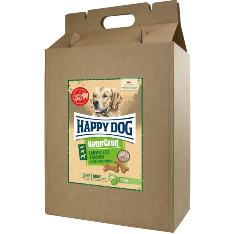 Happy Dog NaturCroq Bones karitsa & riisi
