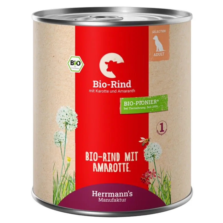 Herrmann’s Luomu / Sensitive -säästöpakkaus 12 x 800 g