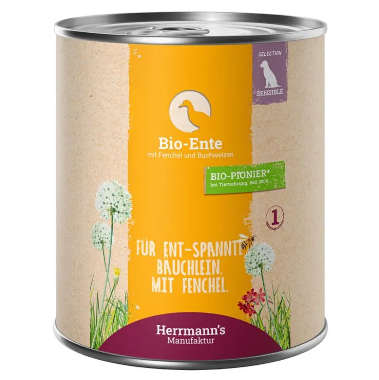 Herrmann’s Luomu / Sensitive -säästöpakkaus 12 x 800 g