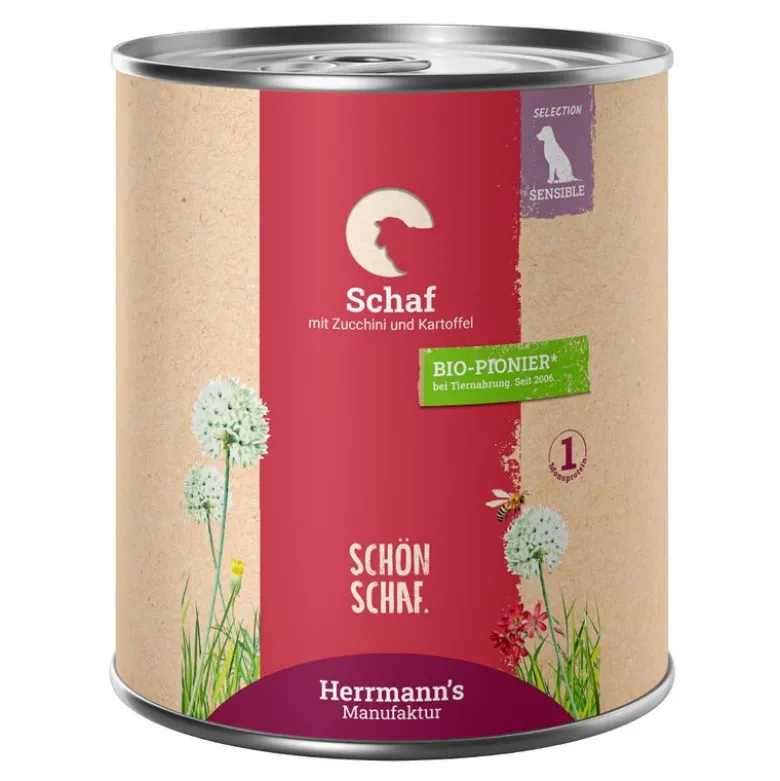 Herrmann’s Luomu / Sensitive -säästöpakkaus 12 x 800 g
