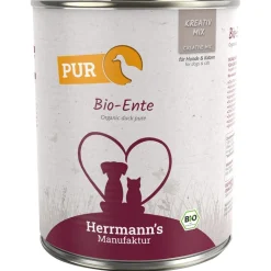 Herrmann's Pure Meat / Pure Meat Luomu -säästöpakkaus 24 x 800 g