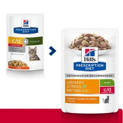 Hill's Prescription Diet c/d Multicare Stress + Metabolic - kana
