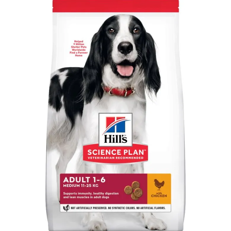 Hill's Science Plan Adult 1–6 Medium kana