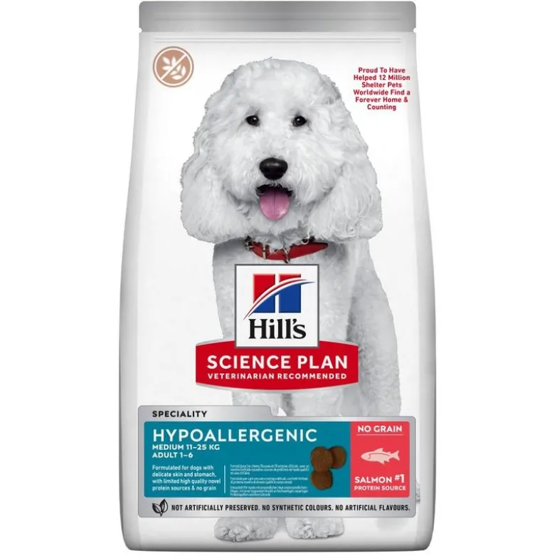 Hill's Science Plan Hypoallergenic Adult Medium lohi